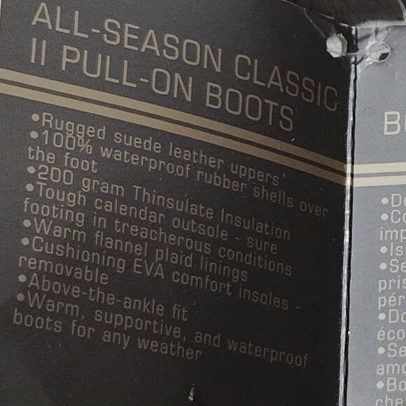 Natural Reflections Classic III Pull-On Duck Boots, 6D, Waterproof & Insulated - Picture 9 of 16